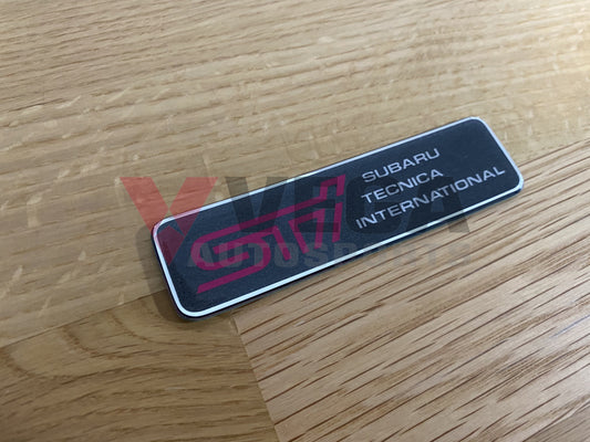 Sti Side Door Emblem To Suit Subaru Forester Sf5 2000-2002 Emblems Badges And Decals