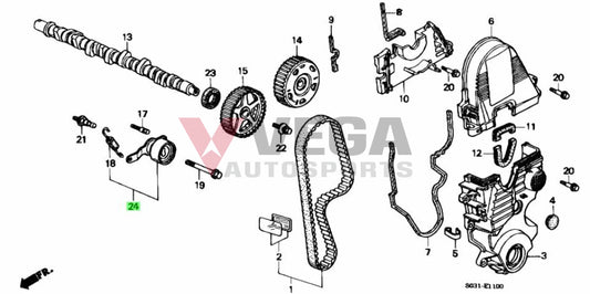 Timing Tensioner To Suit Non Vtec D-Series Engines 14520-P2A-306 Engine
