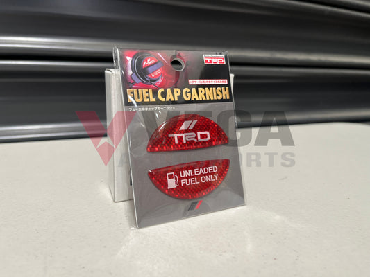 Trd Fuel Cap Garnish To Suit Most Toyota Models Ms010-00015 Emblems Badges And Decals