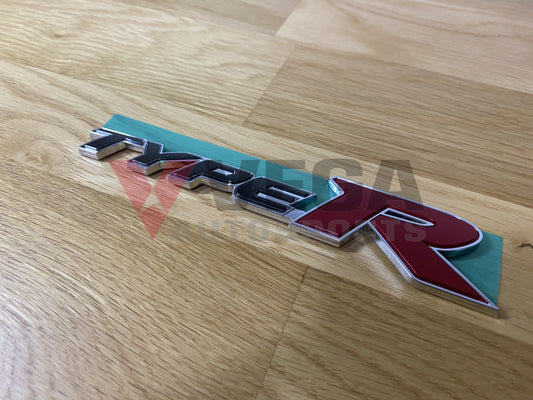 Type R Rear Emblem To Suit Honda Civic Fd2 2007-2010 Emblems Badges And Decals