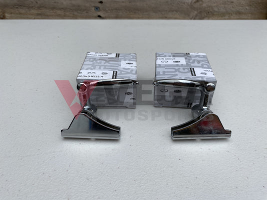 Ventilator Window Catch Handle Latch Set RHS & LHS to suit Datsun 1200 B110 B120 - Vega Autosports