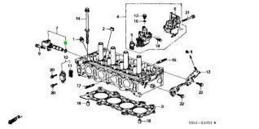 Vtec Oil Control Valve O-Ring To Suit Honda K-Series Engine 15832-Pna-023