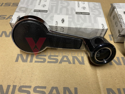 Window Regulator Handle Set (2-piece) to suit Nissan Fairlady 240Z, 260Z, 280Z 1970 - 1978 / Datsun 510 1968-73 - Vega Autosports