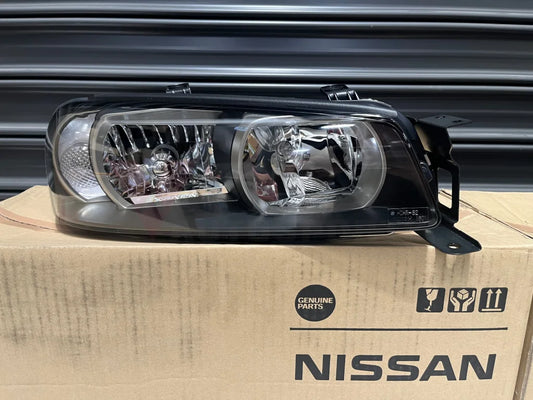 Xenon Headlight Assemblies (RHS & LHS) to suit Nissan Skyline R34 GTR (01/1999 - 08/2000) Early Model - Vega Autosports