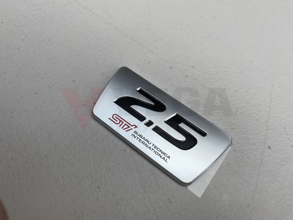 2.5 Sti Emblem To Suit Subaru Forester Sg9 Emblems Badges And Decals