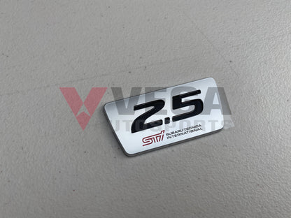 2.5 Sti Emblem To Suit Subaru Forester Sg9 Emblems Badges And Decals