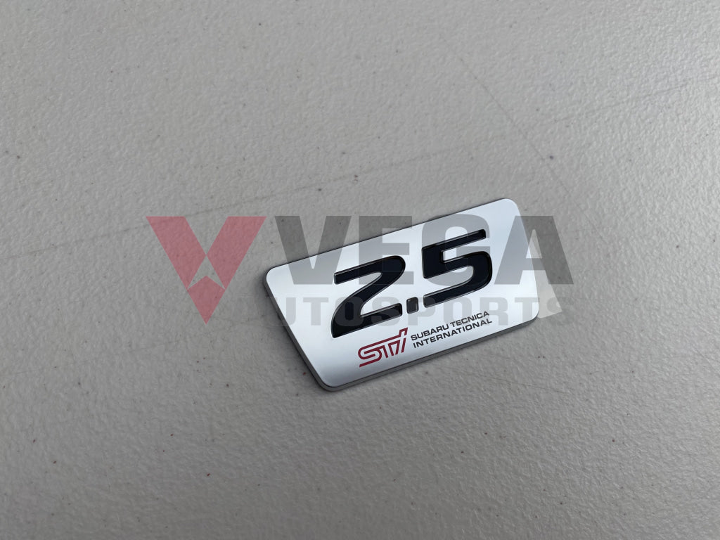 2.5 Sti Emblem To Suit Subaru Forester Sg9 Emblems Badges And Decals