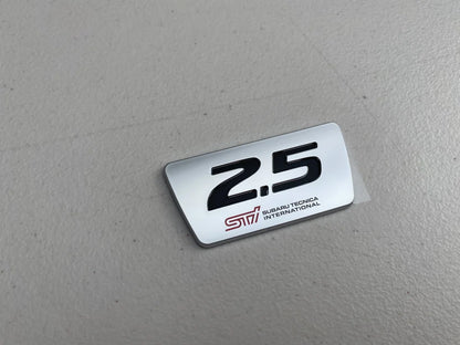 2.5 Sti Emblem To Suit Subaru Forester Sg9 Emblems Badges And Decals