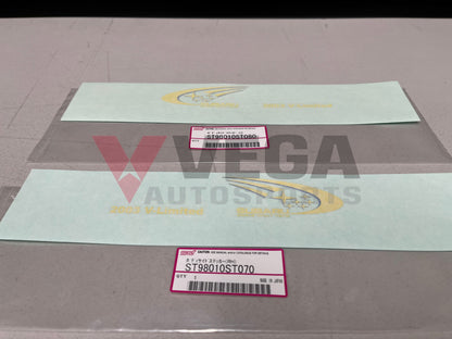 '2003 V-Limited' Door Decal Set RHS & LHS to suit Subaru WRX STI GDB V-Limited - Vega Autosports