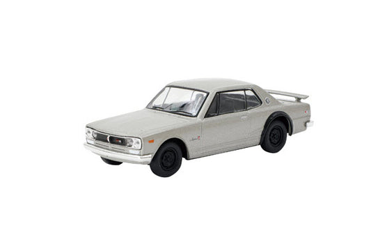 Skyline GT-R (KPGC10) Silver 1/64 Scale Diecast Model KWAM003028