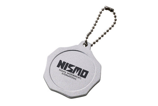 Nissan HERITAGE Aluminium Keychain Silver KWA1050WS0