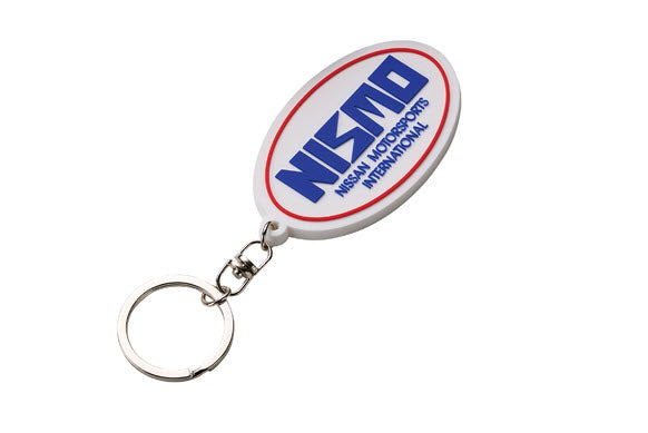 Nissan HERITAGE Logo Rubber Keyring KWA1050W00