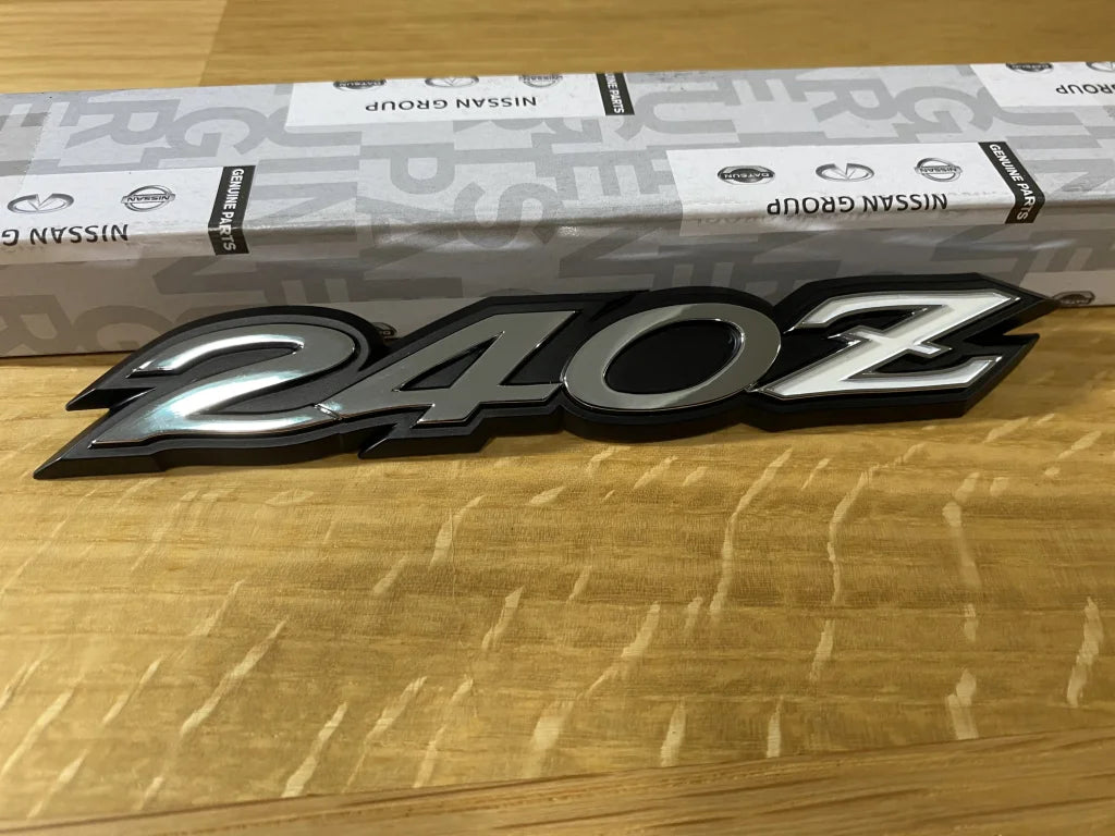 '240Z' Tail Gate Emblem to suit Datsun 240Z 1970-1974 - Vega Autosports
