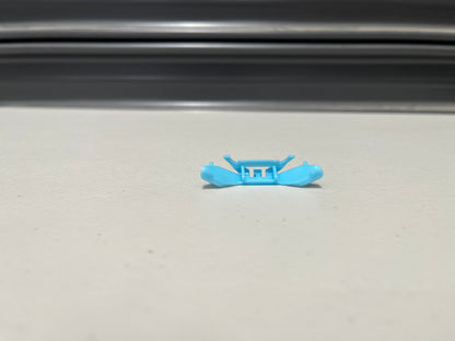 Genuine Mitsubishi Drip Mould Clip (Blue) To Suit Lancer Evolution 2 / 3 4 5 6 6.5 Mb814154 Exterior