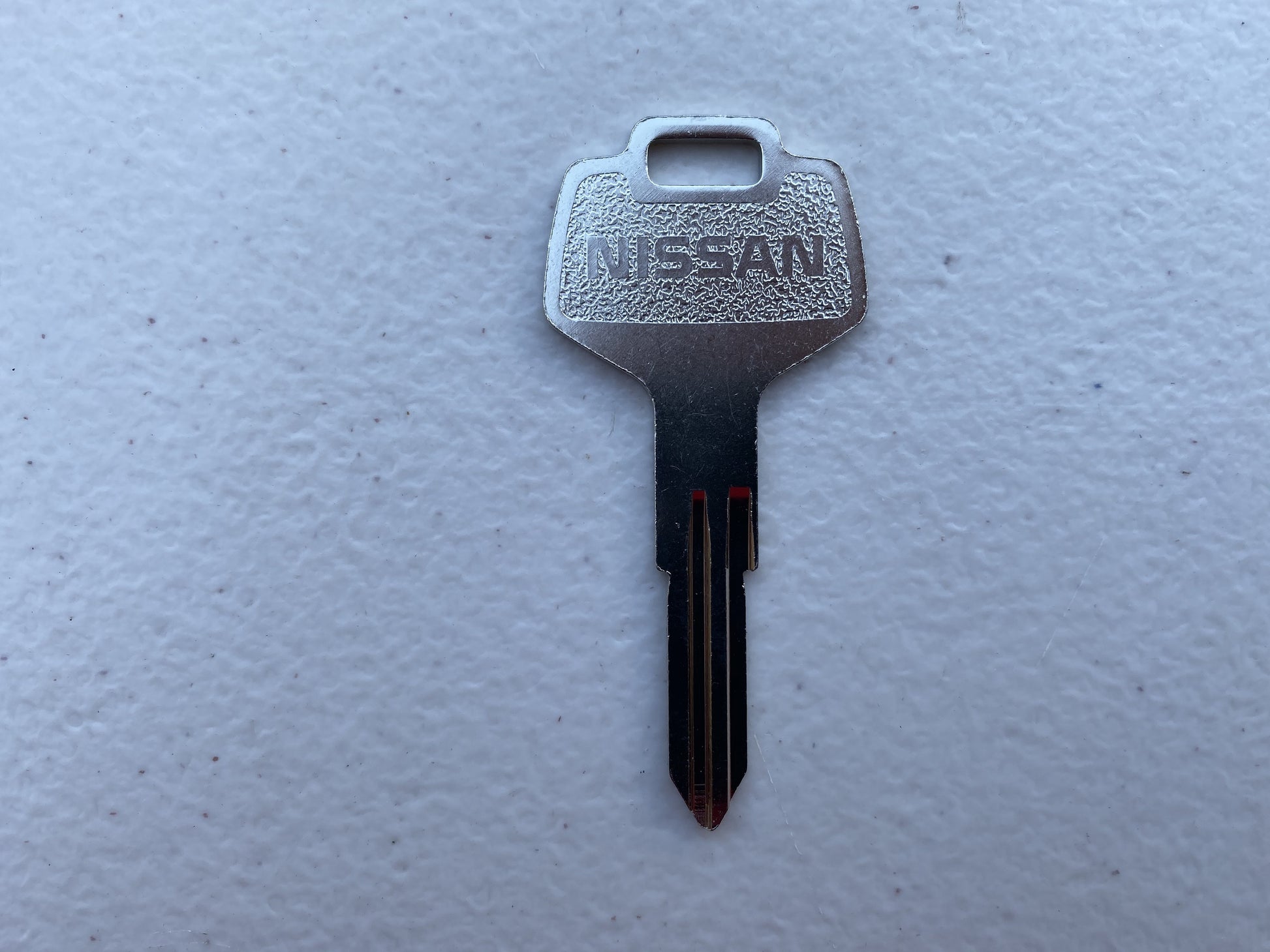 OEM Nissan Metal Key Blank Uncut Master Spare to suit R32 / R33 Skyline, S13/ S14 Silvia, 180SX, 300ZX - Vega Autosports