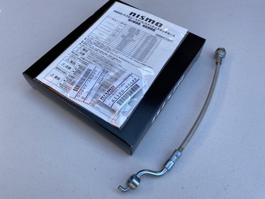 Nismo Stainless Braided Clutch Hose (Push Type) to suit Nissan R32 GTR / GTS-t - Vega Autosports