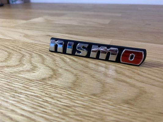 Front Bumper Nismo Emblem To Suit Nissan 370Z 2015 ~ Onwards Emblems Badges And Decals