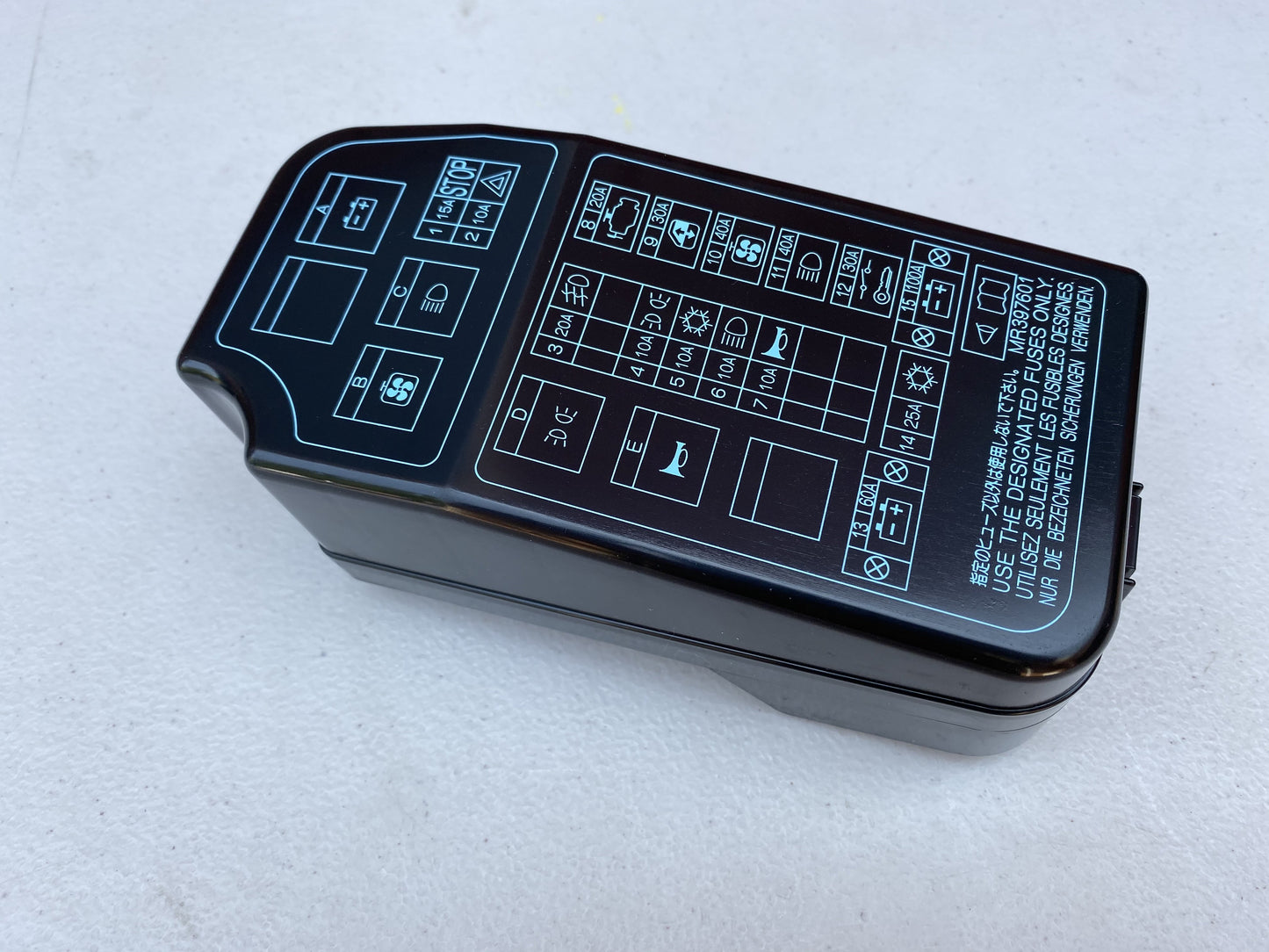 Relay Box Cover to suit Mitsubishi Evo CM2A / CM5A / CM8A / CN9A / CP9A - Vega Autosports