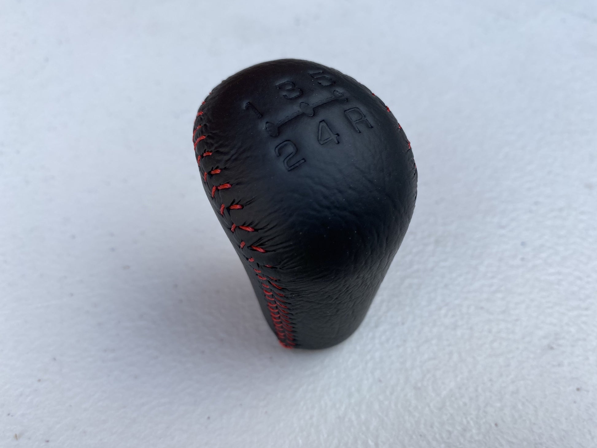 Shift Knob (Red Stitching) to suit Mitsubishi Lancer Evolution 5 / 6 / 6.5 TME CP9A - Vega Autosports