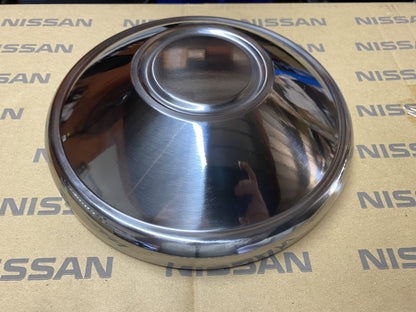 Polished Road Wheel Center Cap Set (4 piece) to suit DATSUN 1200  B110 B120 Ute - Vega Autosports