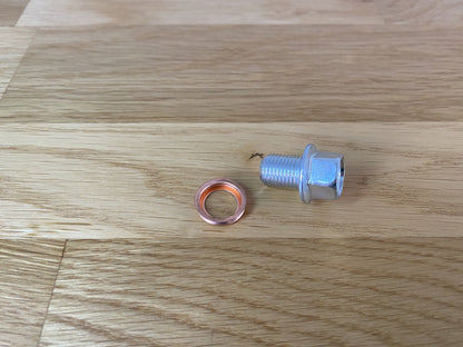 Sump Drain Plug And Crush Washer To Suit Nissan Skyline R32 / R33 R34 Models (All) Engine