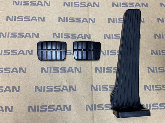 Pedal Set (3-piece) to suit Datsun 1200 B110 B120 - Vega Autosports