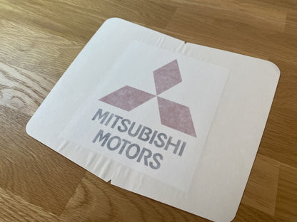 Rear Spoiler Diamond Decal To Suit Mitsubishi Lancer Evolution 6.5 Tme Cp9A Emblems Badges And