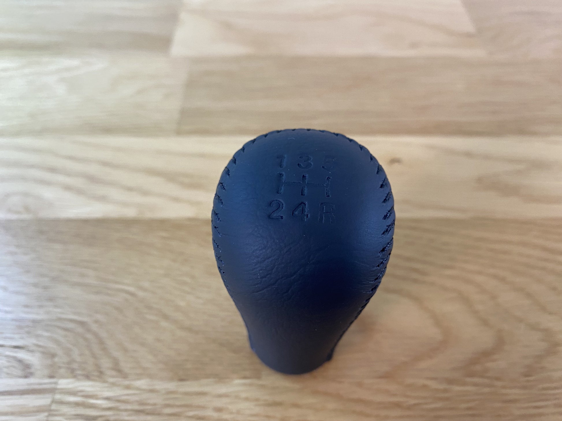 Black Leather Shift Knob To Suit Mazda Rx7 93-02 Fd3S Gearbox And Transmission