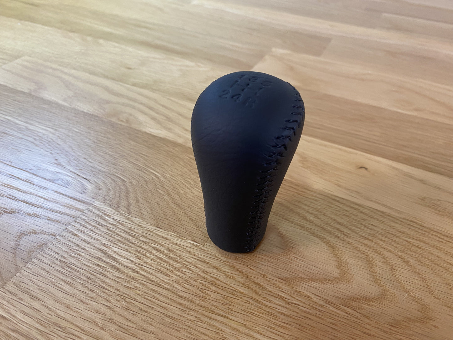 Black Leather Shift Knob To Suit Mazda Rx7 93-02 Fd3S Gearbox And Transmission