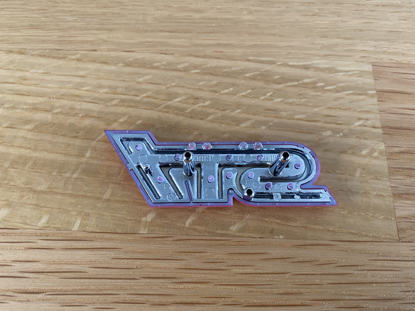 "STI" Front Grille Badge Emblem Ornament to suit Subaru Impreza WRX 2001 - 2004 - Vega Autosports