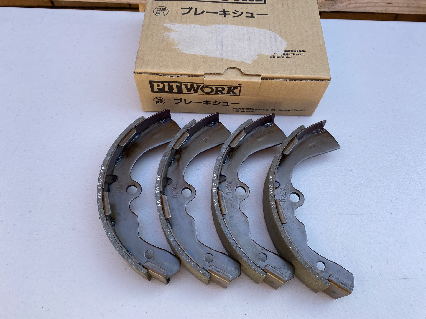 Front Brake Shoes to suit DATSUN 1000 1200 B10 B110 B210 B120 Ute - Vega Autosports