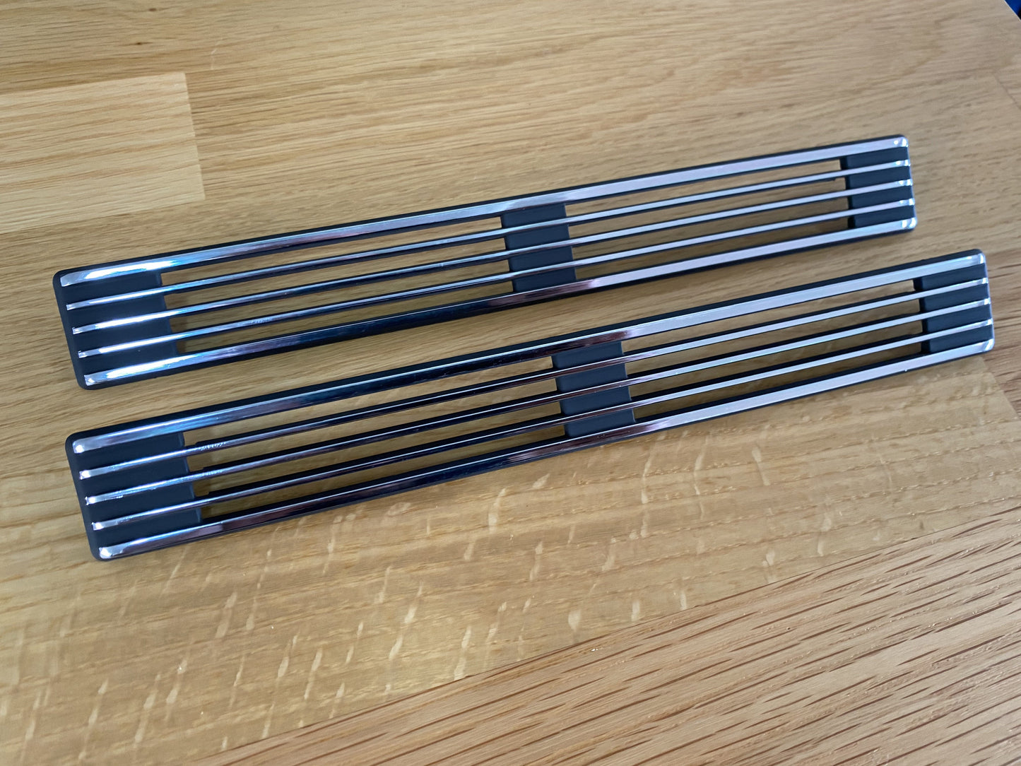 Rear Deck Hatch Chrome Grille Vent Set to suit Nissan Datsun 240Z 1970-1973 - Vega Autosports