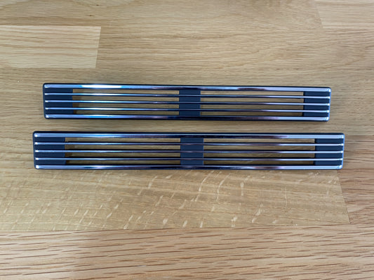 Rear Deck Hatch Chrome Grille Vent Set to suit Nissan Datsun 240Z 1970-1973 - Vega Autosports