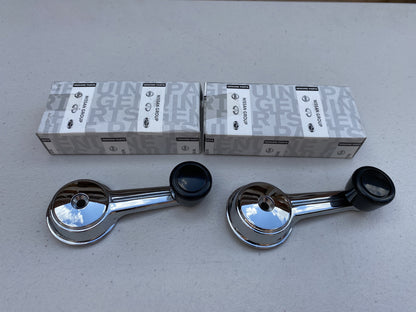 Window Regulator Handle Set (Black) to suit DATSUN 1200 B110 Ute Sunny - Vega Autosports