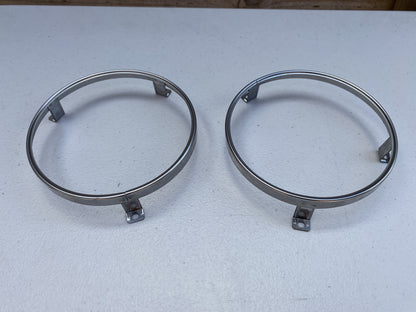 Headlight Retaining Ring (2-piece) to suit Datsun 510 520 610 620 - Vega Autosports