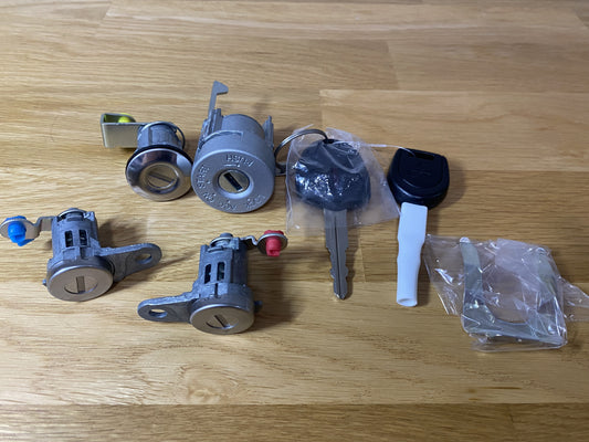Lock Set To Suit Mitsubishi Lancer Evolution 8 / 9 Ct9A Interior