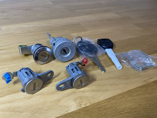 Lock Set To Suit Mitsubishi Lancer Evolution 8 / 9 Ct9A Interior