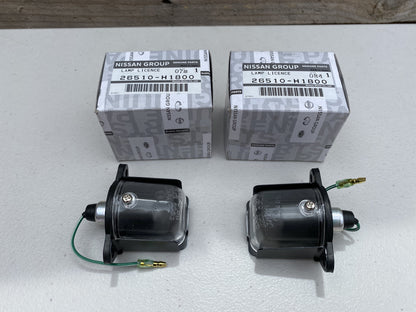 License Lamp RHS/LHS Datsun 1200 B110 Sunny Coupe B120 Ute - Vega Autosports