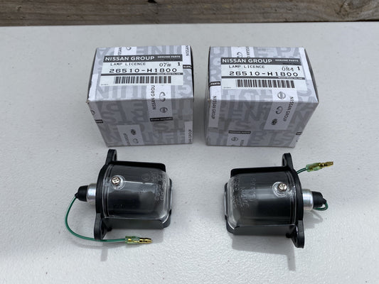 License Lamp RHS/LHS Datsun 1200 B110 Sunny Coupe B120 Ute - Vega Autosports