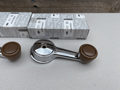 Window Regulator Handles Brown to suit DATSUN 1200 NISSAN B110 Ute Sunny - Vega Autosports