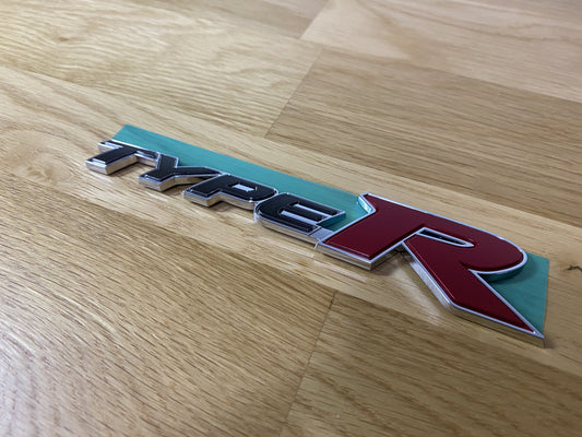 Type R Rear Emblem To Suit Honda Civic Fd2 2007-2010 Emblems Badges And Decals