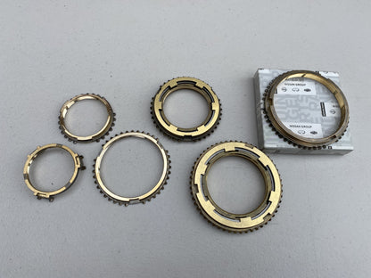 Synchroniser Ring Set (1st to 5th plus Reverse) to suit Nissan Skyline R33 GTR Series 3 Gearbox - Vega Autosports