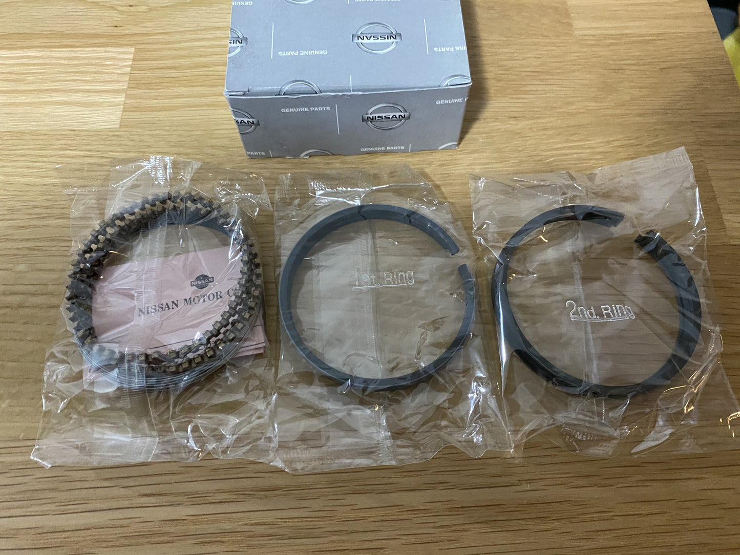 OEM Piston Ring Set (73mm) STD to suit Datsun A10, A12 Engine - Vega Autosports
