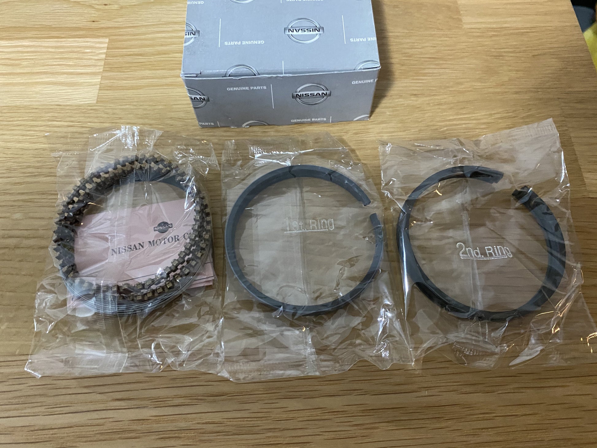 OEM Piston Ring Set (73mm) STD to suit Datsun A10, A12 Engine - Vega Autosports