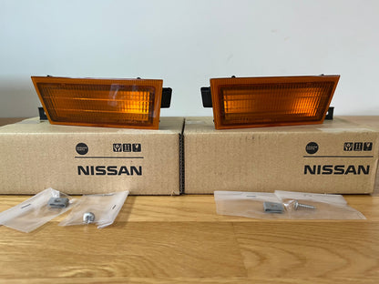 Front Indicator Extension Set Rhs / Lhs To Suit Nissan Silvia S14 Jdm Series 2 Electrical