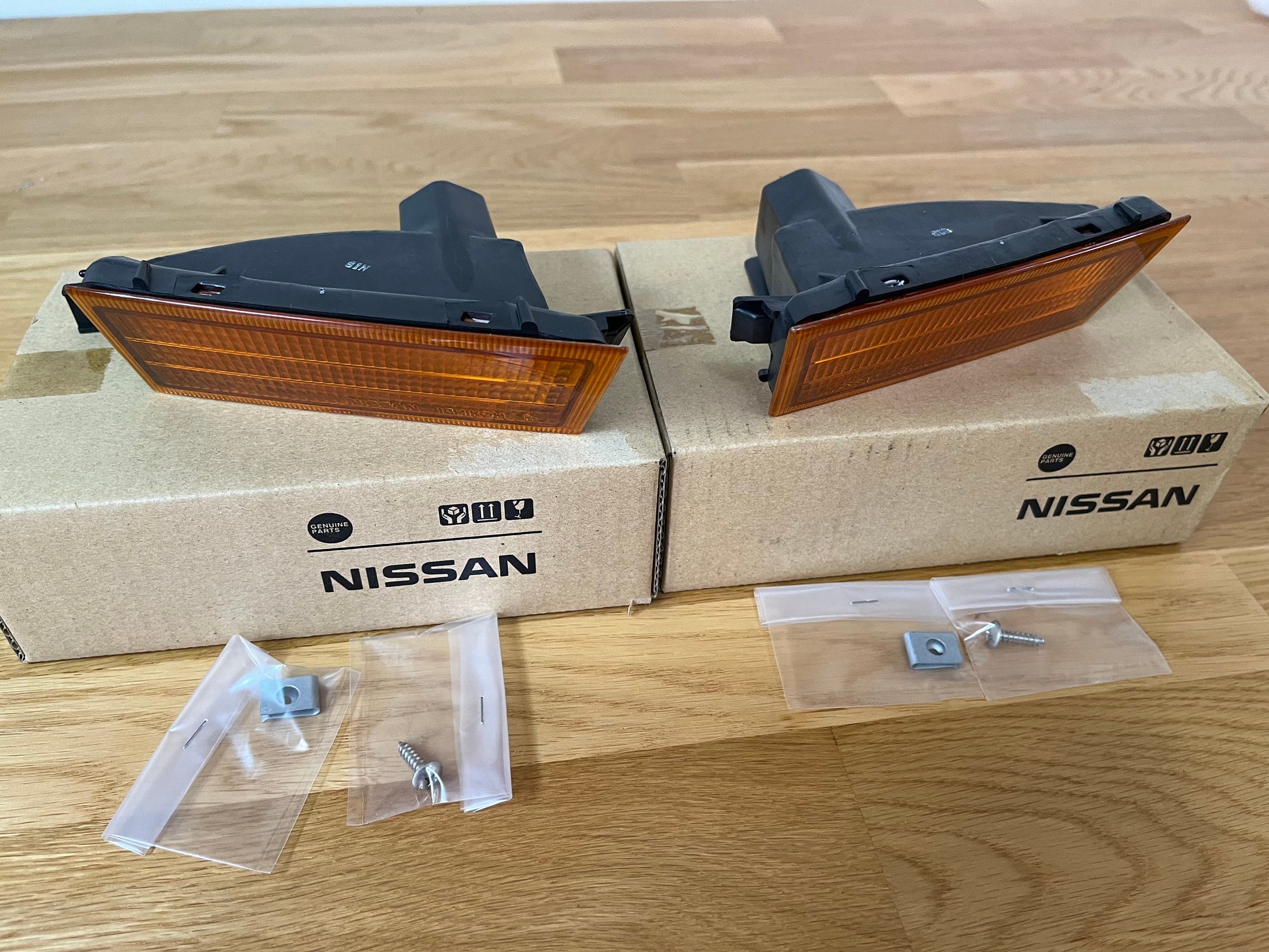 Front Indicator Extension Set Rhs / Lhs To Suit Nissan Silvia S14 Jdm Series 2 Electrical