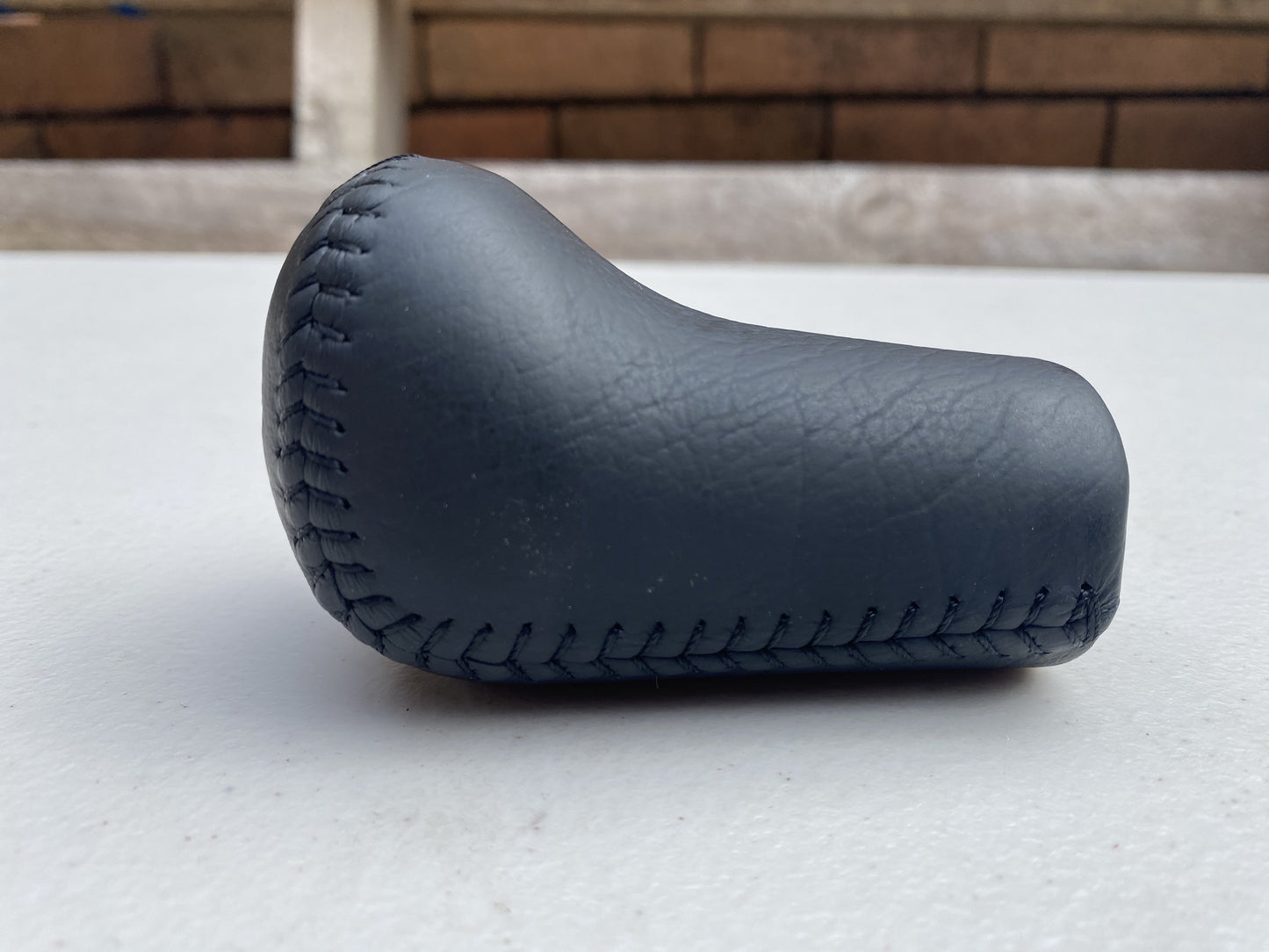 OEM Weighted Leather Shift Knob to suit Mitsubishi Lancer Evolution 4 / 5 (5-Speed M10x1.25) - Vega Autosports