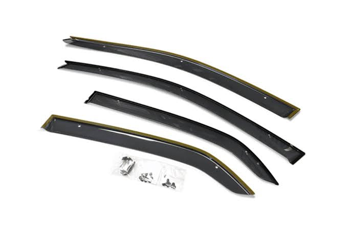 Genuine Mitsubishi Weathershield Set (4-Piece) To Suit Lancer Evolution 7 / 8 9 Ct9A Exterior
