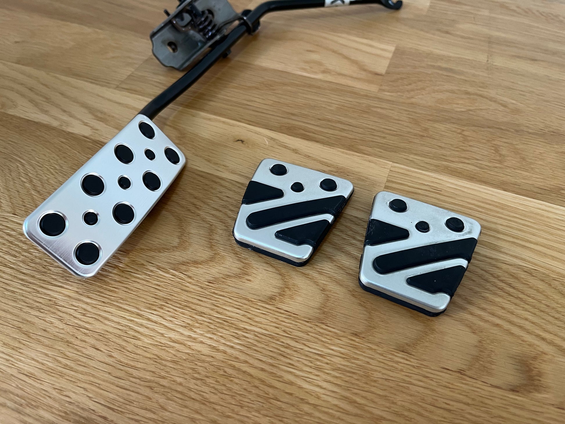 Aluminium Pedal Set (3 Piece) To Suit Mitsubishi Lancer Evolution 8 / 9 Ct9A Engine
