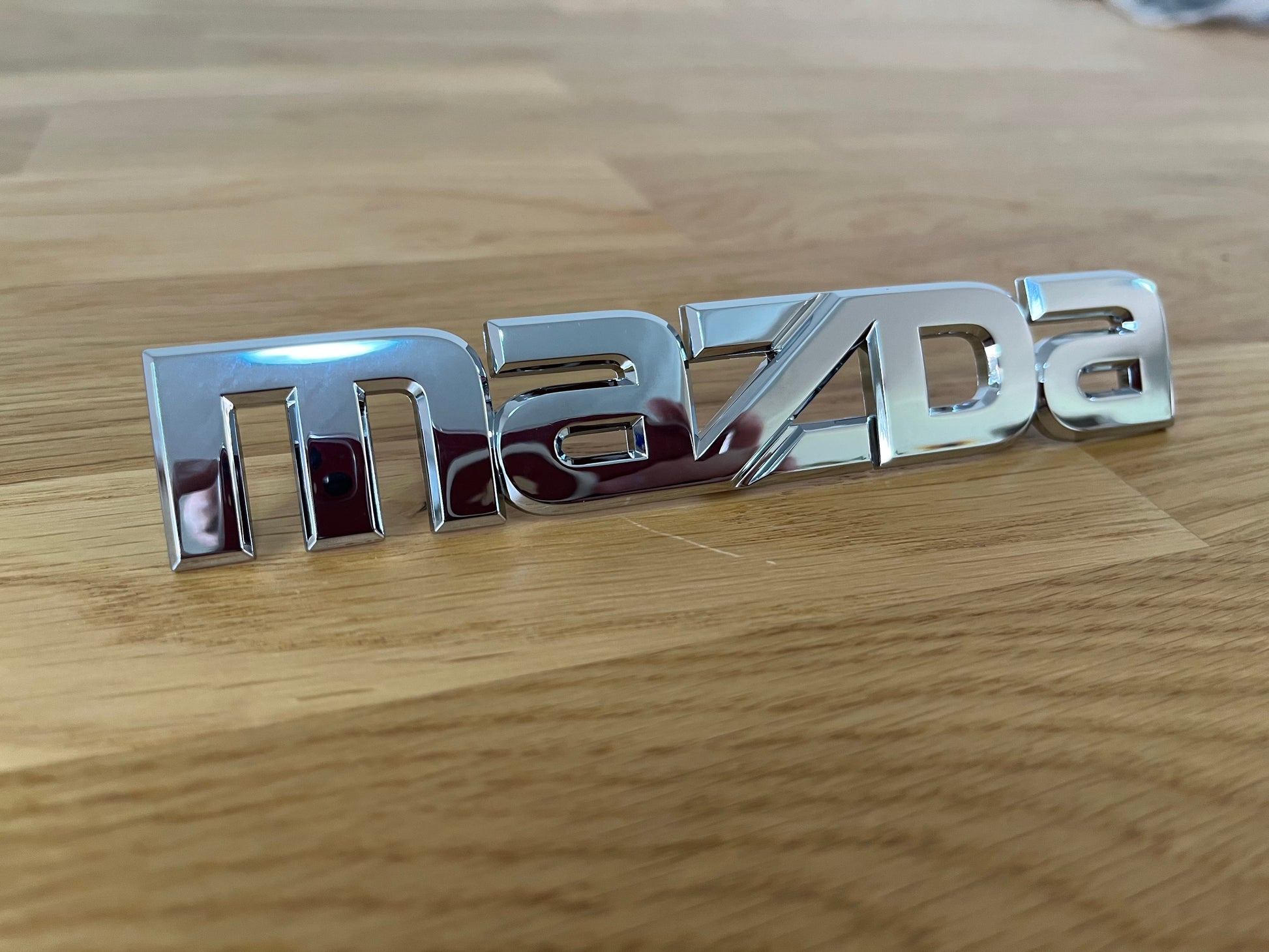 Rear Mazda Emblem To Suit Rx-8 Se3P 2004 - 2011 Emblems Badges And Decals
